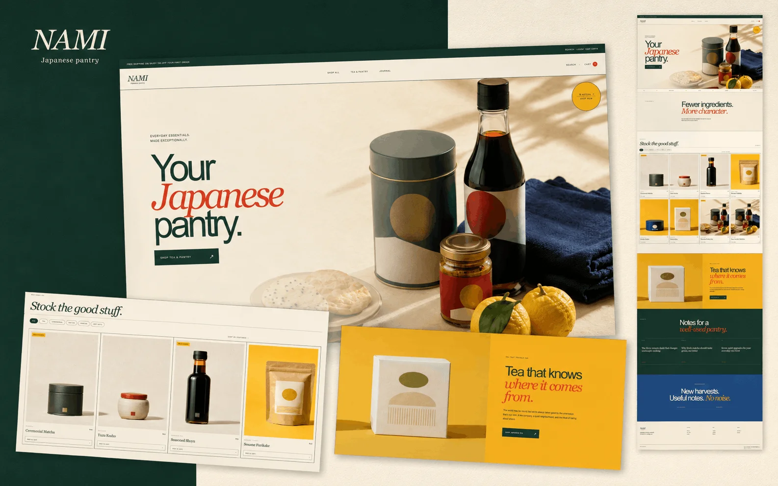 NAMI Pantry — превью проекта